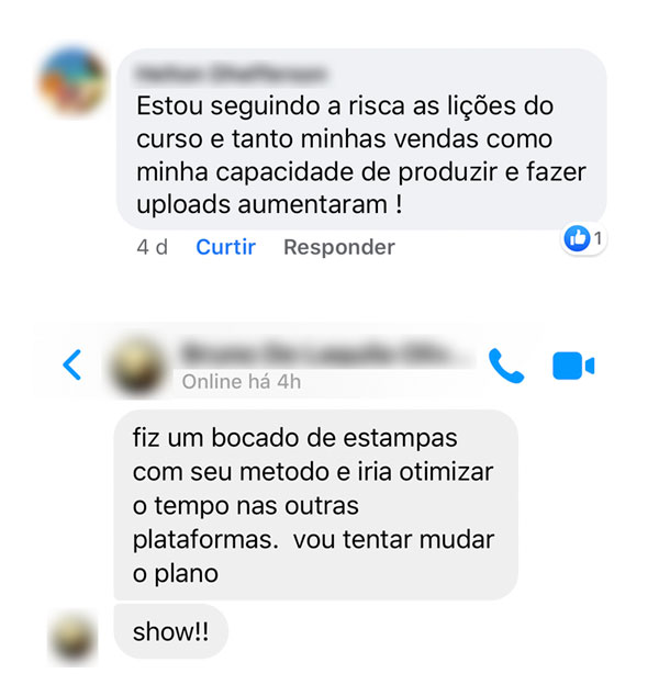 Depoimento Merch Turbo